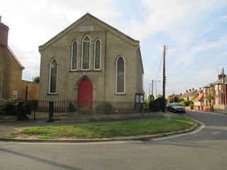 photo of United Reform Church's burial ground